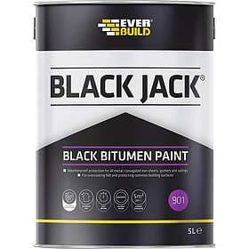 Everbuild Bitumen Paint Black 5L