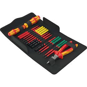 Wera 5006610001 Screwdriver and Pliers Set 17pcs