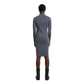 G-Star Raw Washed Slim Rib Long Sleeve Dress