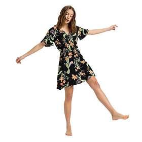 Roxy Tropical Tides Crinkle Short Sleeve Short Dress