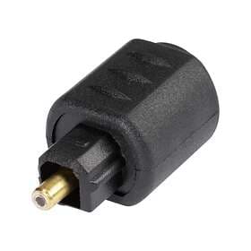 Hicon POF-723 Toslink Audio Adapter 1X Mini-Plug-Stik - 1X Toslink-Stik (Odt)