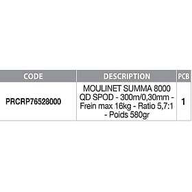 Prowess Summa 8000