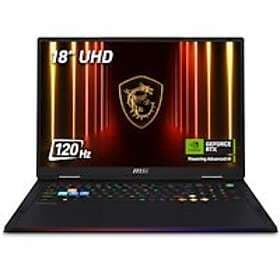 MSI Raider A18 HX A9WIG-004UK 18.0" Ryzen 9 9955HX3D 64GB RAM 2TB SSD RTX 5080