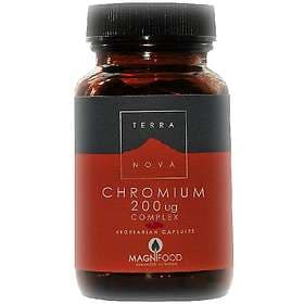 Terranova Magnifood Chromium 200mcg Complex 50 Capsules