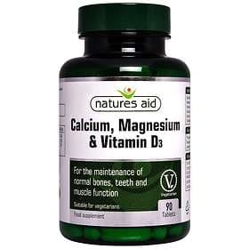 Natures Aid Calcium, Magnesium & Vitamin D3 90 Tablets