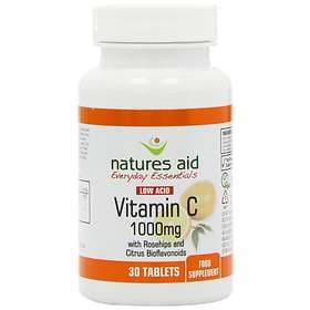 Natures Aid Vitamin C 1000mg Low Acid 30 Tablets
