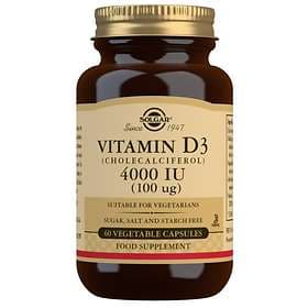 Solgar Vitamin D3 (Cholecalciferol) 4000IU (100mcg) 60 Capsules
