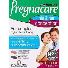 Vitabiotics Pregnacare His & Her Conception 60 Tablets