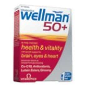 Vitabiotics Wellman 50+ 30 Tablets