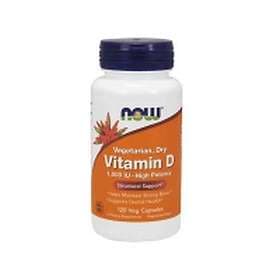 Now Foods Vitamin D 1000IU Dry 120 Capsules