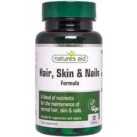 Natures Aid Hair Skin and Nails Formula 30 Tablets