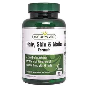 Natures Aid Hair Skin and Nails Formula 90 Tablets