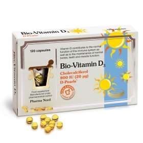 Pharma Nord Bio Vitamin D3 25mcg 1000IU 80 Capsules