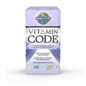 Garden of Life Vitamin Code RAW Prenatal 180 Capsules