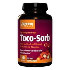 Jarrow Formulas Toco-Sorb Mixed Tocotrienols and Vitamin E 60 Capsules