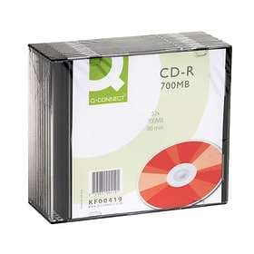 Q-Connect CD-R 700MB 52x 10-pack Slimcase