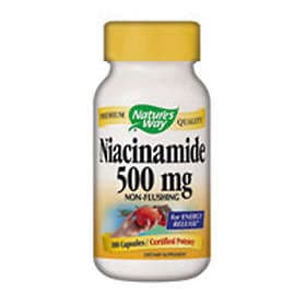 Nature's Way Niacinamide 500mg 100 Capsules