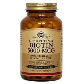 Solgar Biotin 5000mcg Vege 100 Capsules