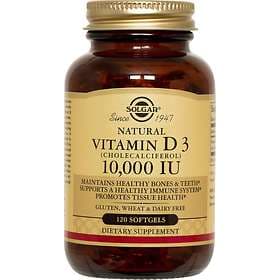 Solgar Natural Vitamin D3 10000IU 120 Capsules