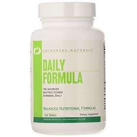 Universal Nutrition Daily Formula 100 Tablets