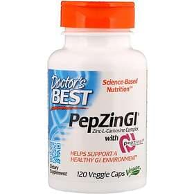 Doctor's Best PepZinGl Zinc-L-Carnosine Complex 120 Capsules