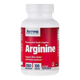Jarrow Formulas Arginine 1000mg 100 Tablets