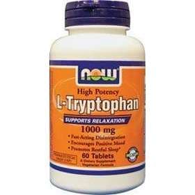 Now Foods L-Tryptophan 1000mg 60 Tablets