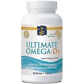 Nordic Naturals Ultimate Omega-D3 120 Capsules