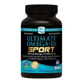 Nordic Naturals Ultimate Omega-D3 Sport 60 Capsules