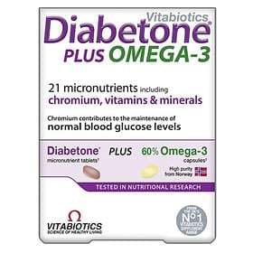 Vitabiotics Diabetone Plus Omega 3 56 Tablets