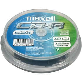 Maxell CD-R 700MB 52x 10-pack Cakebox