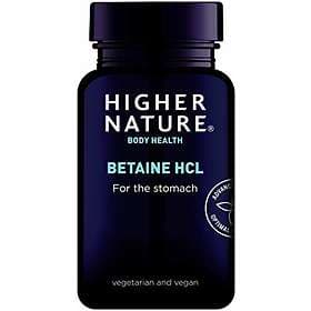 Higher Nature Betaine HCL 300mg 90 Capsules