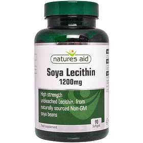 Natures Aid Soya Lecithin 1200mg 90 Capsules