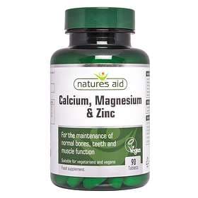 Natures Aid Calcium Magnesium Zinc 90 Capsules