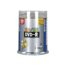 Maxell DVD-R 4.7GB 16x 100-pack Cakebox