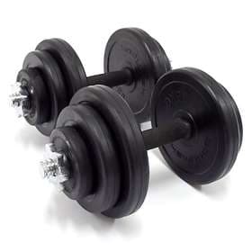 Bodymax Deluxe Rubber Dumbbells Set 20kg