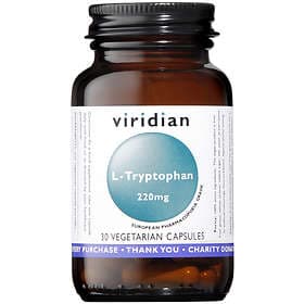Viridian L-tryptophan 220mg 30 Capsules