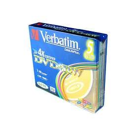 Verbatim DVD+RW 4.7GB 4x 5-pack Slim Case