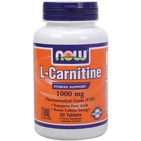 Now Foods L-Carnitine 1000mg 50 Tablets
