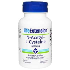 Life Extension N-Acetyl-L-Cysteine (NAC) 600mg 60 Capsules