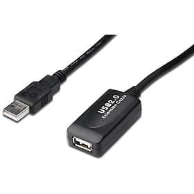Digitus Active USB A - USB A M-F 2.0 15m