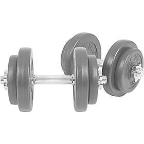 Gorilla Sports Vinyl Dumbbell Set 20kg