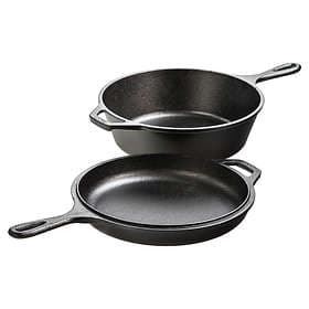 Lodge Combo Cooker Pot Set 2 pcs