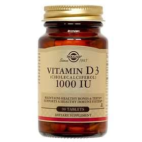 Solgar Vitamin D3 25mcg 1000IU 90 Tablets