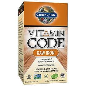 Garden of Life Vitamin Code Raw Iron 30 Capsules