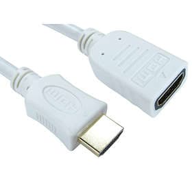 Cables Direct Gold HDMI - HDMI High Speed with Ethernet M-F 0.5m
