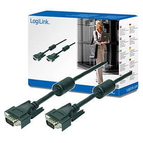 LogiLink Double Shielded VGA - VGA 15m