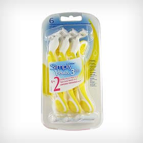 Gillette Simply Venus 3 Plus Disposable 6-pack