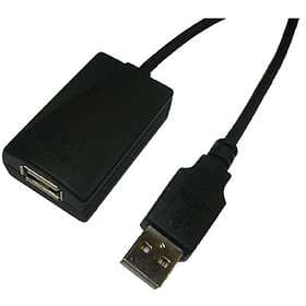 LogiLink Active USB A - USB A M-F 2.0 5m