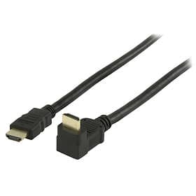 Valueline Gold HDMI - HDMI High Speed with Ethernet (angled) 10m
